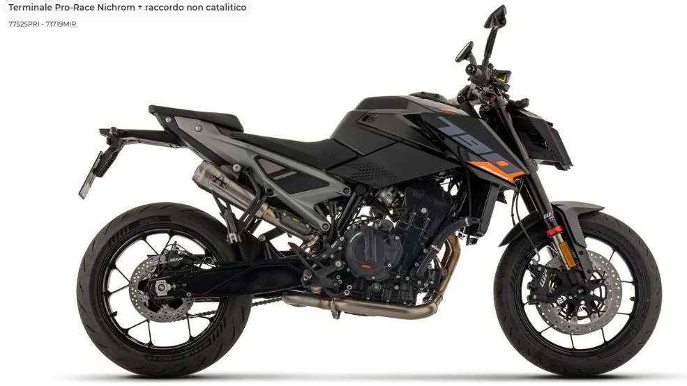 Arrow Scarichi Pro-Race per KTM 790 Duke