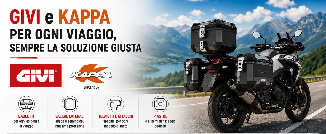 Givi Kappa Borse Valigie Supporti