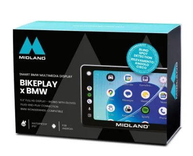Midland BikePlay per BMW Multimedia Display