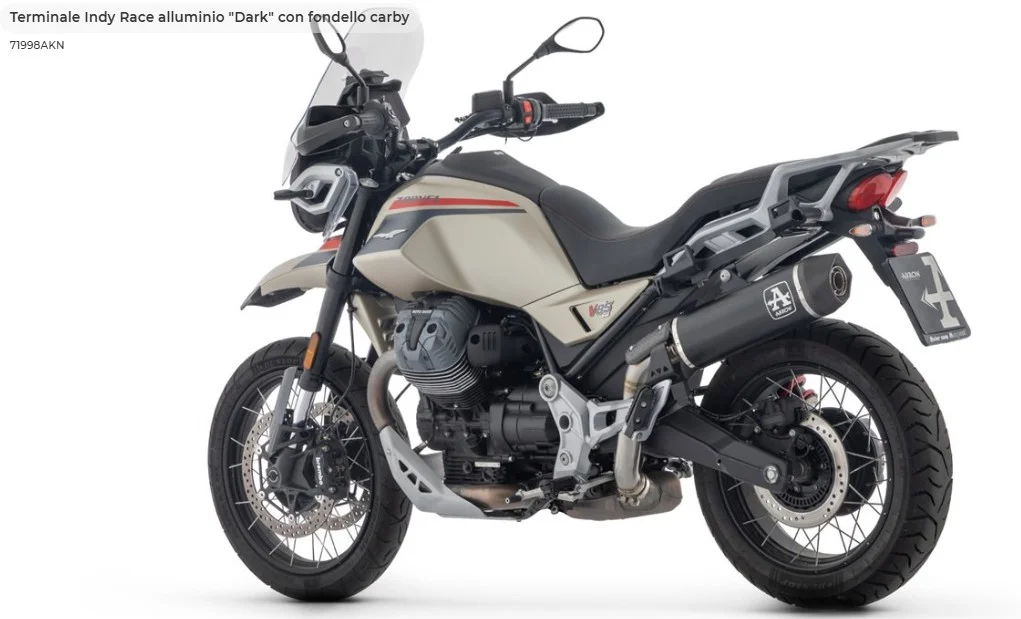 ARROW Terminale Indy Race GUZZI V85 TT