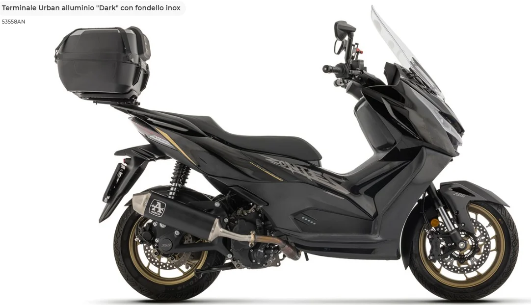 Arrow scarichi Urban per Zontes ZT368-D